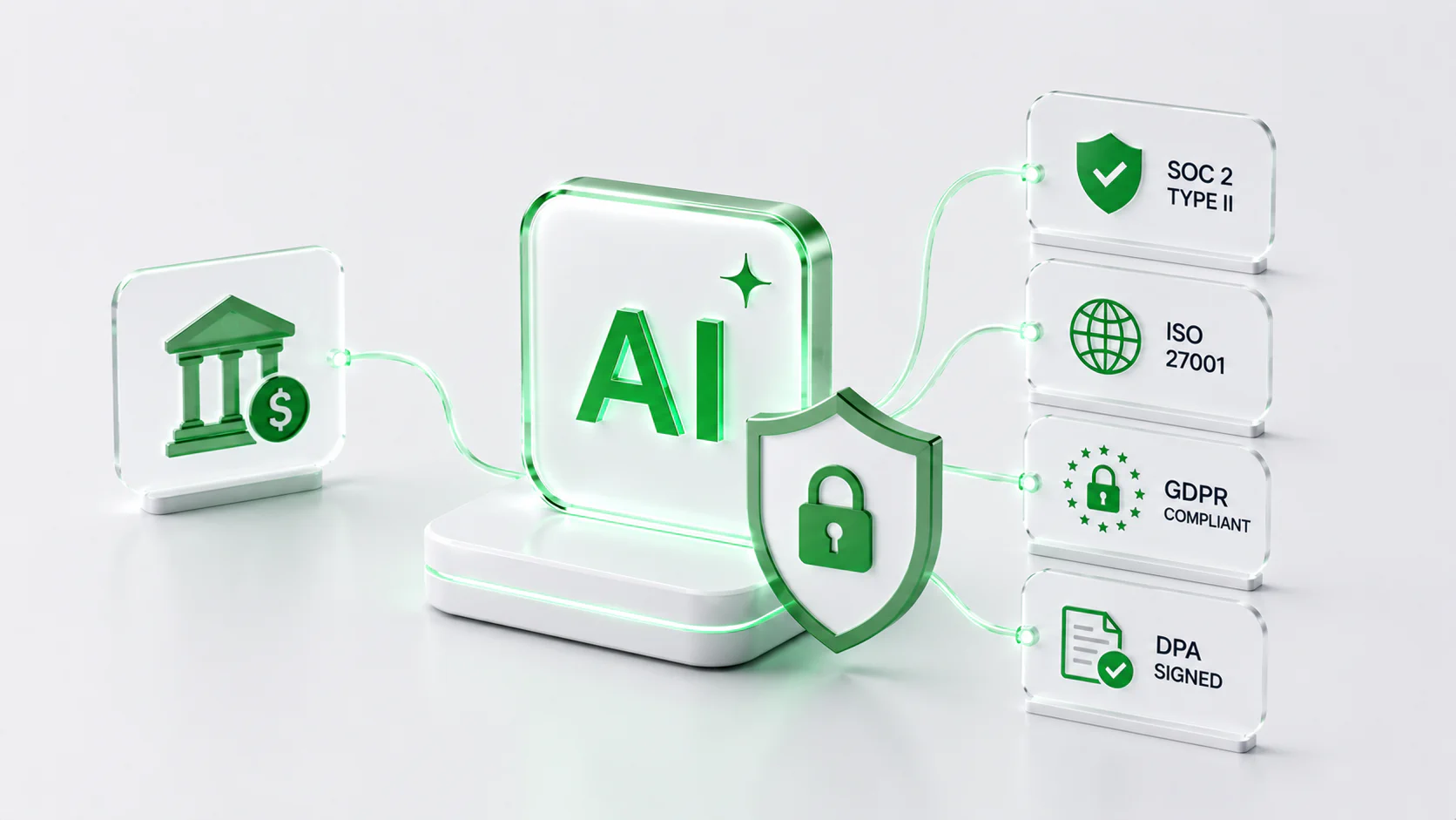 How secure are AI tools with sensitive financial data?