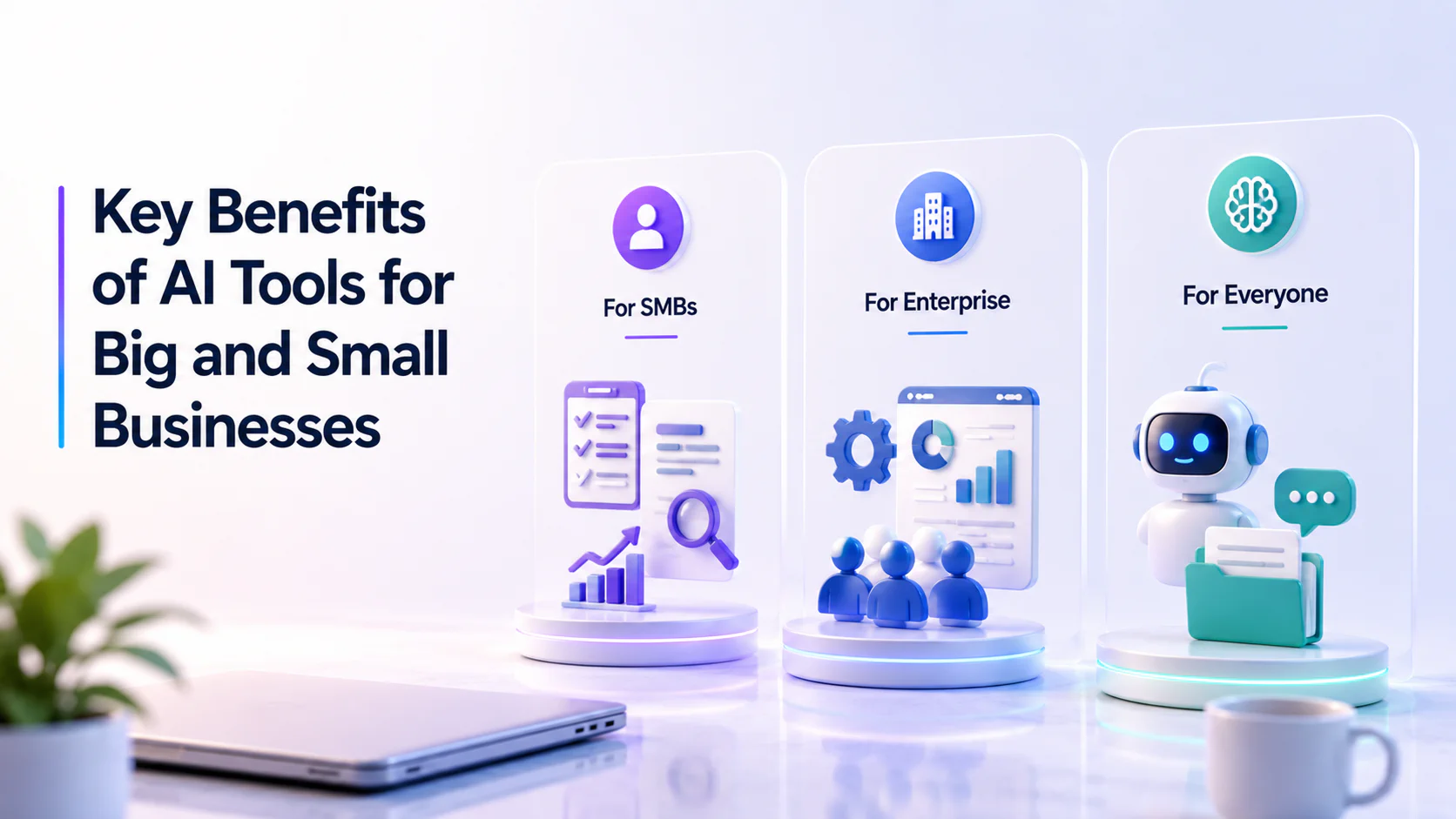 Key Benefits of AI Tools for Big and Small Businesses