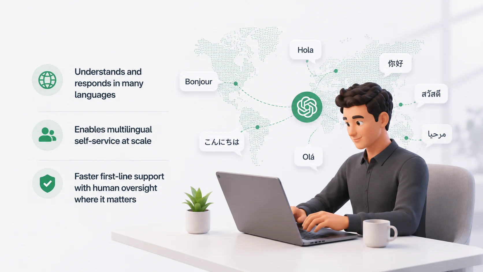 Breaking language barriers and expanding to global markets effortlessly