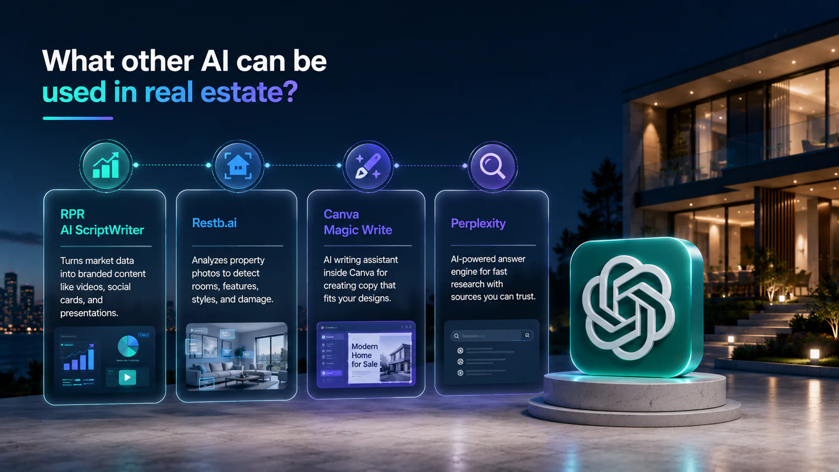 Other AI tools that can be used in real estate