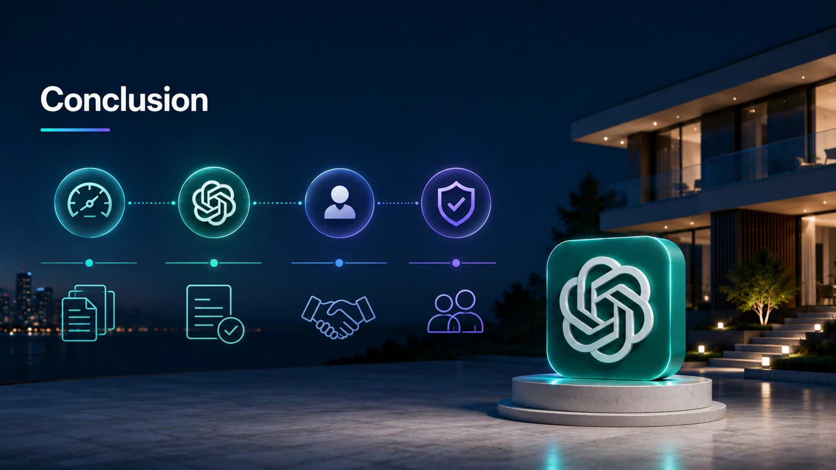 ChatGPT for real estate: conclusion summary