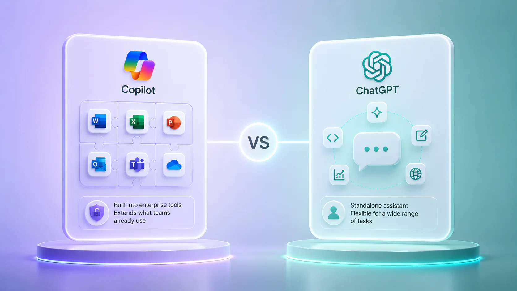 Core Differences Between Copilot and ChatGPT