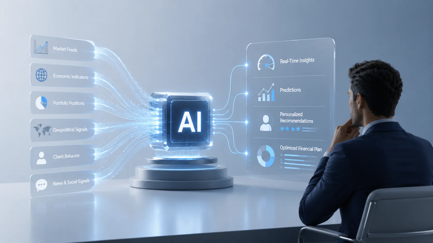 AI-Driven Financial Planning Simulations and Projections